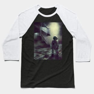 The astronaut in space station. Baseball T-Shirt